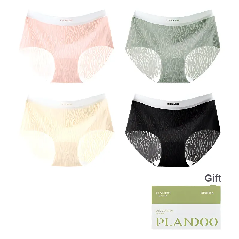 PLANDOO Underpants Women's Shopping Bag 4 Pack-6