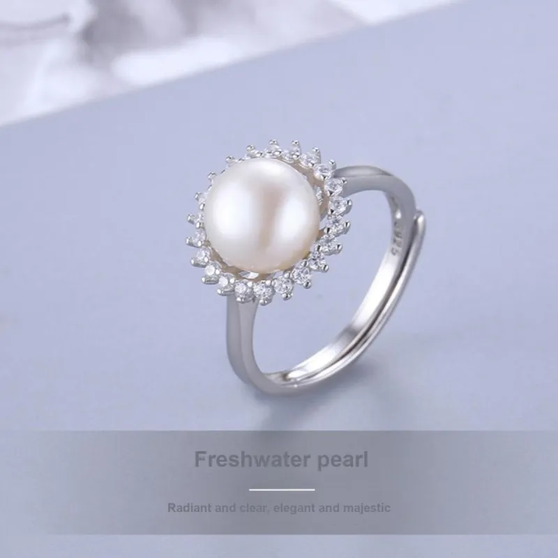 Taste The Color Pearl Rings Women's-2