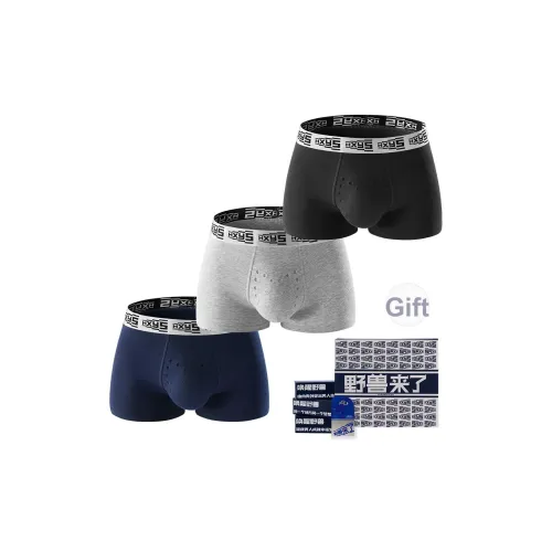 YESHOULAILE Boxers Мужские 3 упаковки коробка Подарочная ограниченная серия