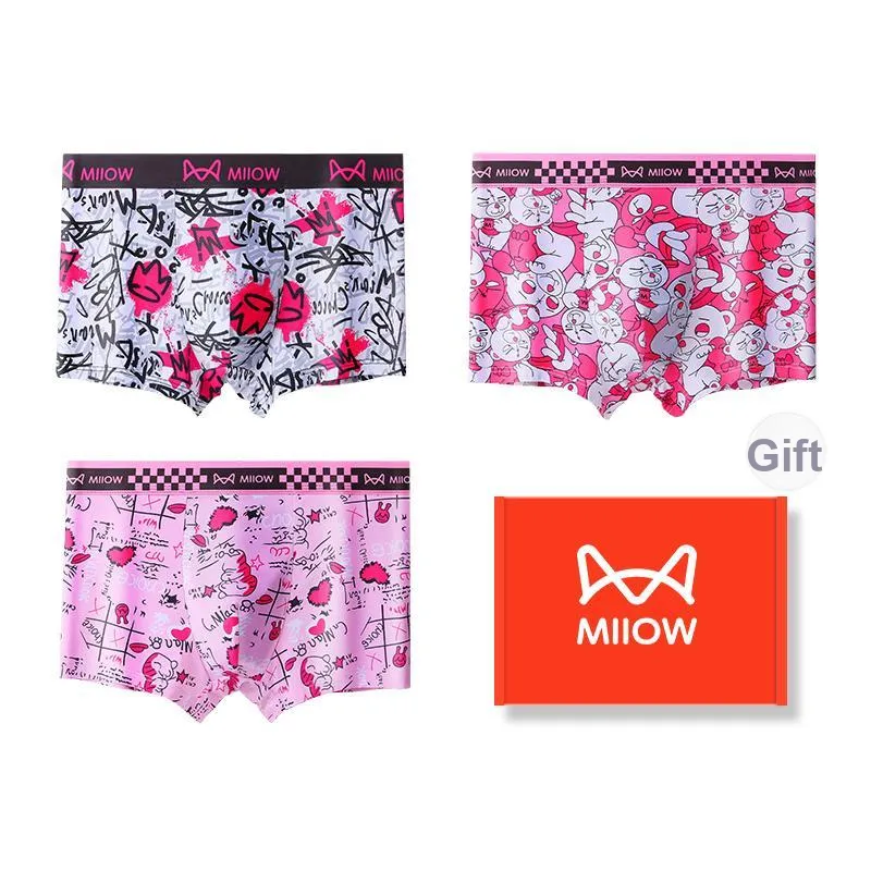 MIIOW Trend Party Series Underpants Men's Gift Box Set-10