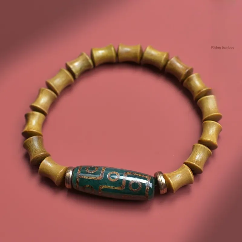 YUGONGYUAN Green Sandalwood Bracelets Unisex-2