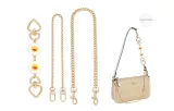 Gold-Tone (Sunflower Extender Chain+Decoration Chain+Crossbody Chain)