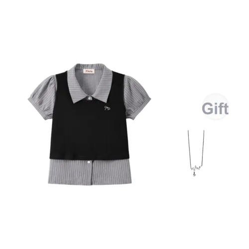 SHIEN Изображение Цвет С ожерельем Женские T-рубашки