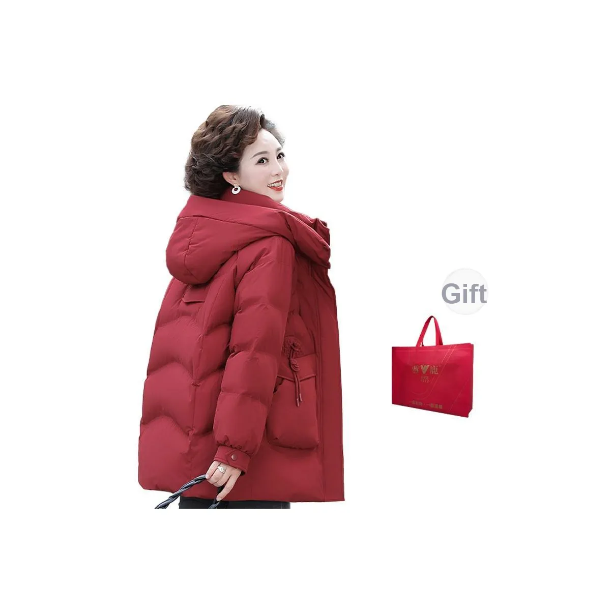 Yalu Extreme Cold Белый утиный пух MOTHER'S Комплект Пуховик Женские