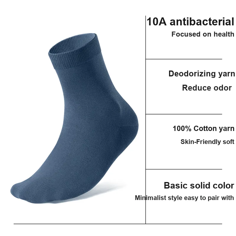 SEM/R Mid Calf Socks Men's 5 Pack-2