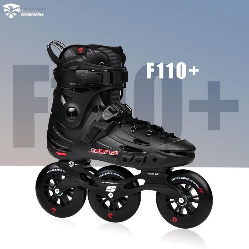 FLYING EAGLE Inline Skates Unisex Black Red-1