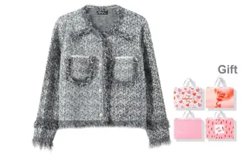Adeworn Jackets Women's Gray
