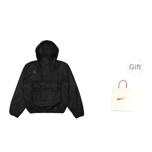 Nike Windbreaker Jackets Men Black