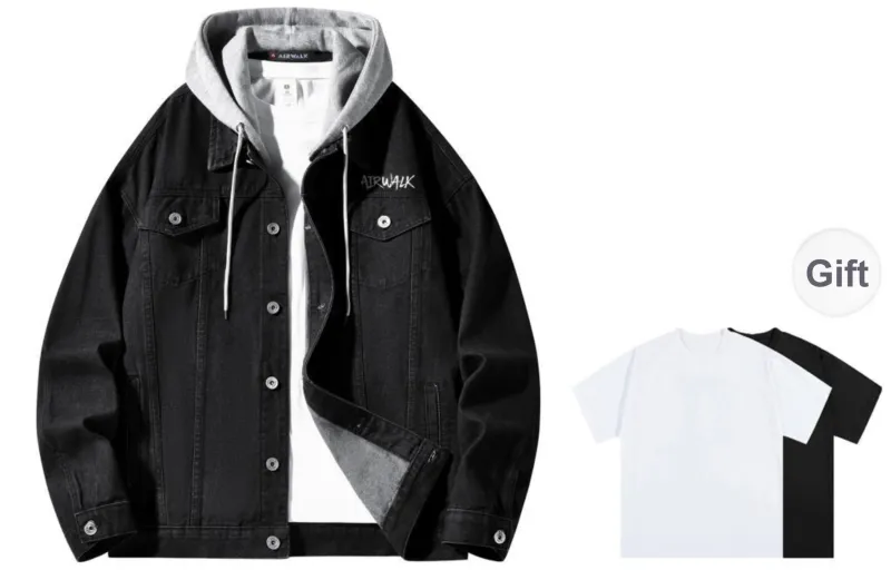 Airwalk Denim Jackets Unisex-13