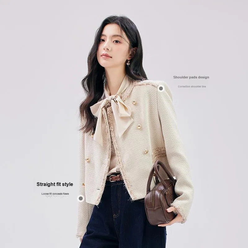 Dajia Poetry Cropped Coat Women's-1