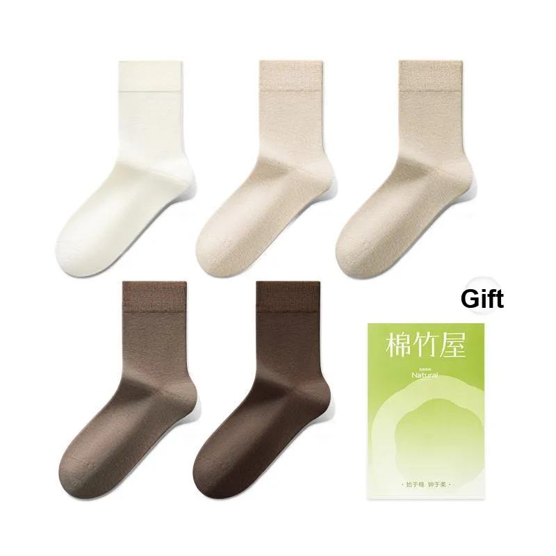B&C.Room Mid Calf Socks Unisex Combo Set-19