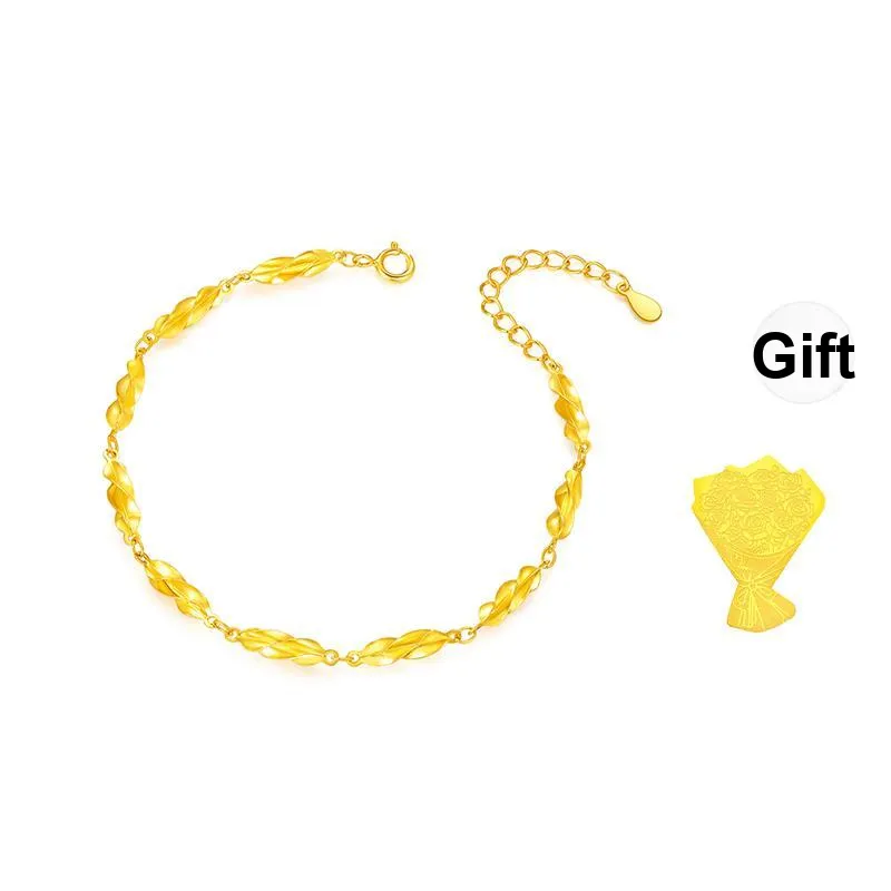 JINLIUFUJIXIANG S925 Silver Bracelets Women's
