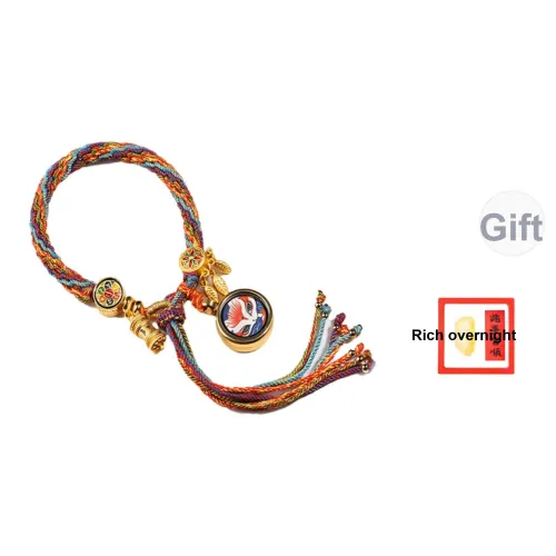 Плетеные банты Сплав Браслеты Унисекс