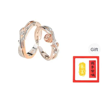 Chongqing Gold Store S999 Fine Silver Rings Unisex