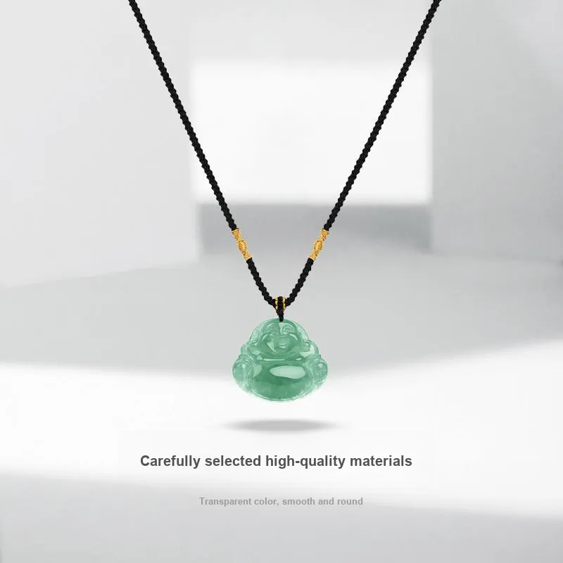 JUICY GRAPE African Emerald Jade Necklaces Unisex-1