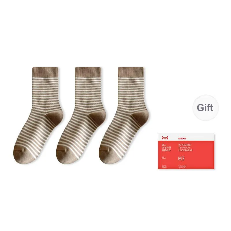 MIIOW Trend Party Series Mid Calf Socks Women's Combo Set-5