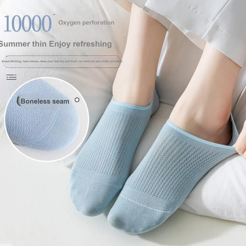 XXLLG No Show Socks Women's 4 Pack-5