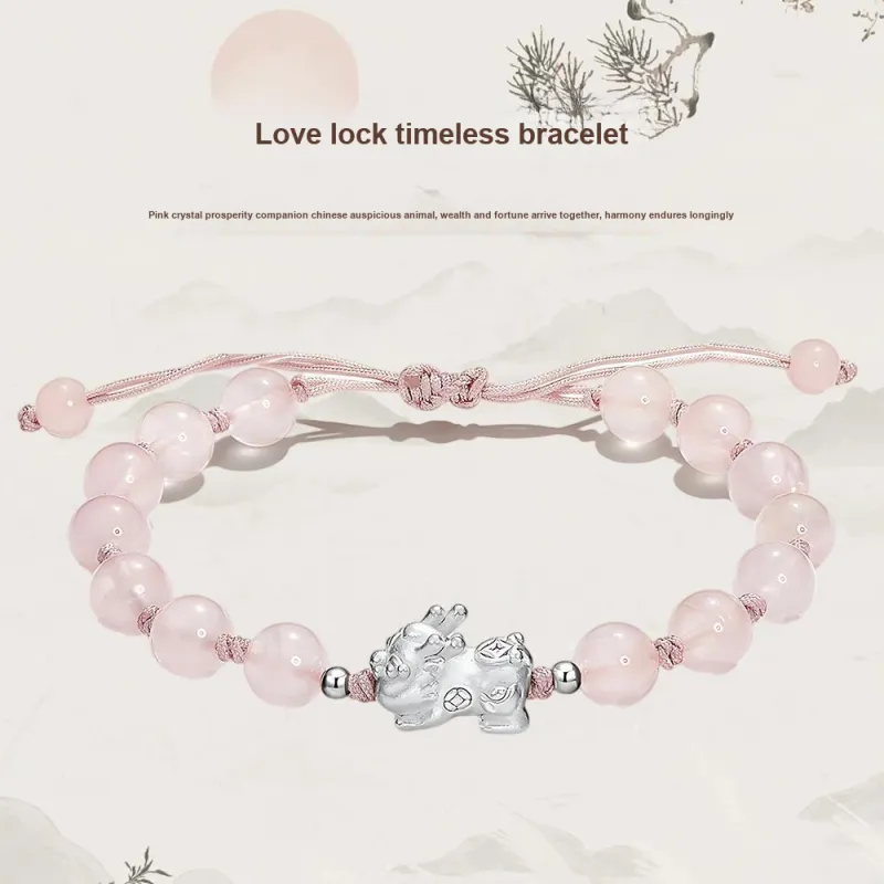 GUDS GAVE Colored Glaze Jade Bracelets Unisex-8