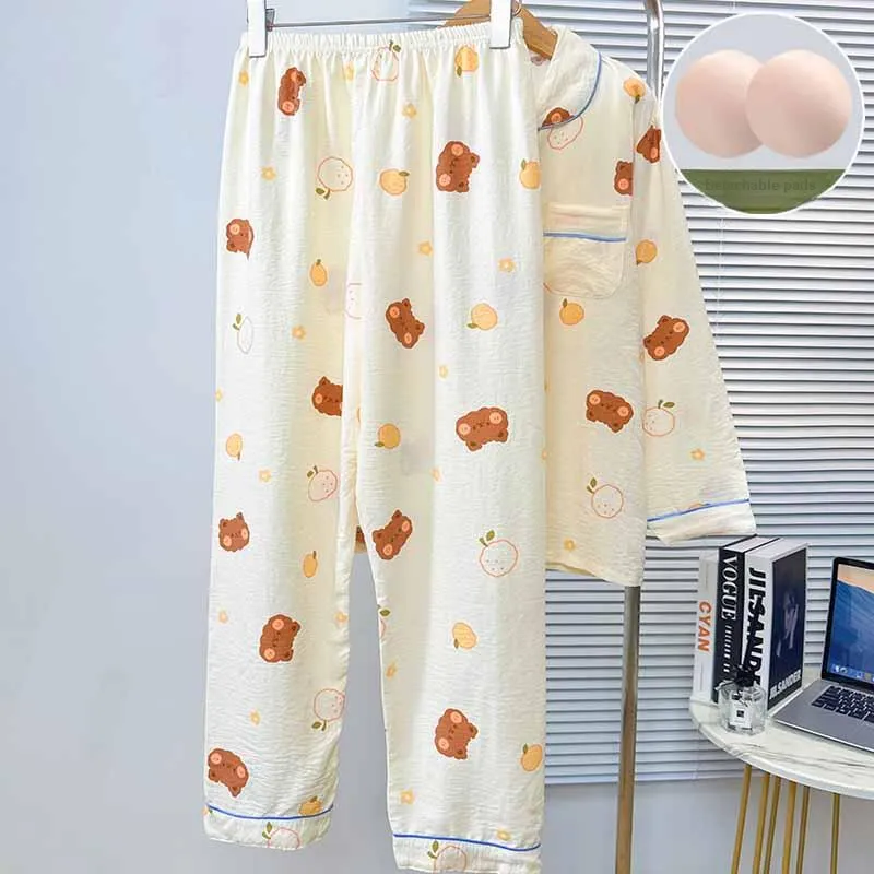 Sleeping Beauty Pajama Set Women's Yellow-5