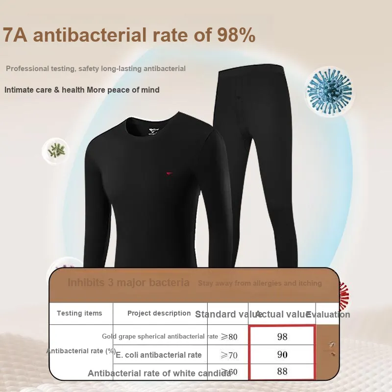 SEPTWOLVES Thermal Set Men's Red-2