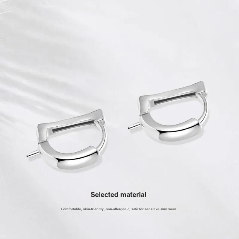 Tkb Sterling Silver Earrings Unisex-4