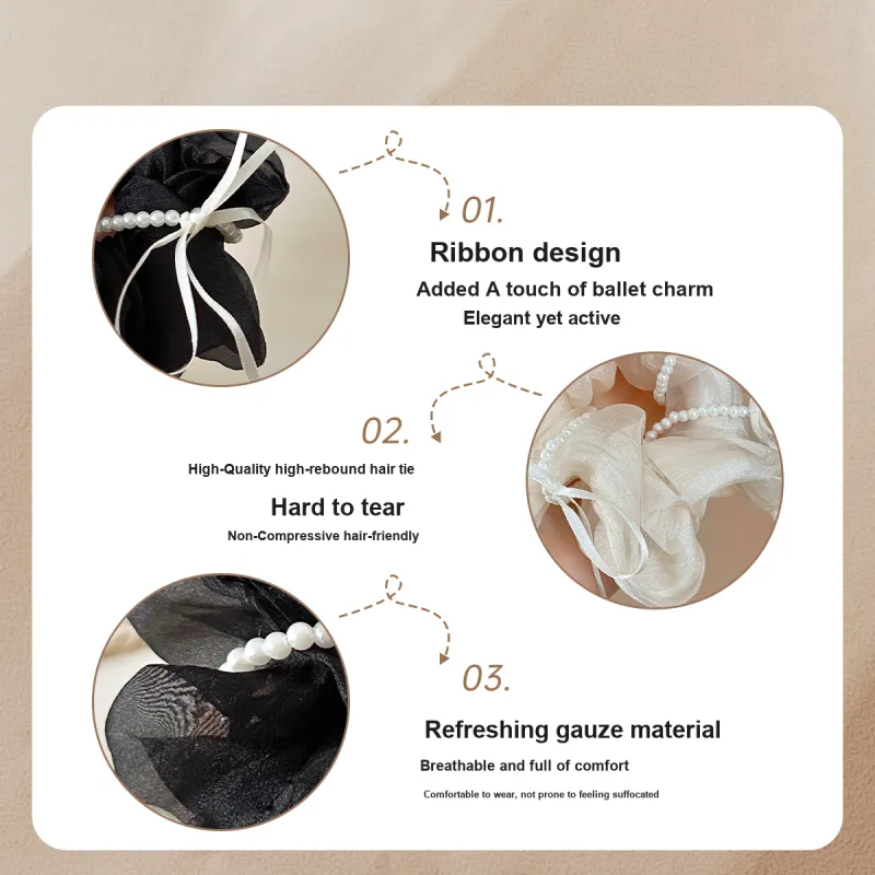 HANYUDIE Elastic String Hair Tie Women's-4