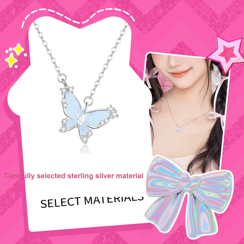 Barbie 999 Fine Silver Necklaces Unisex-1