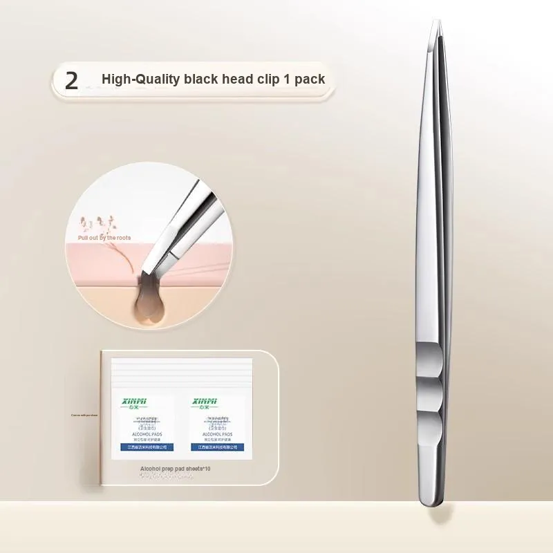 NILIYA High Precision Black Head Clip Tongs Beauty Clinic Exclusive Tools-1
