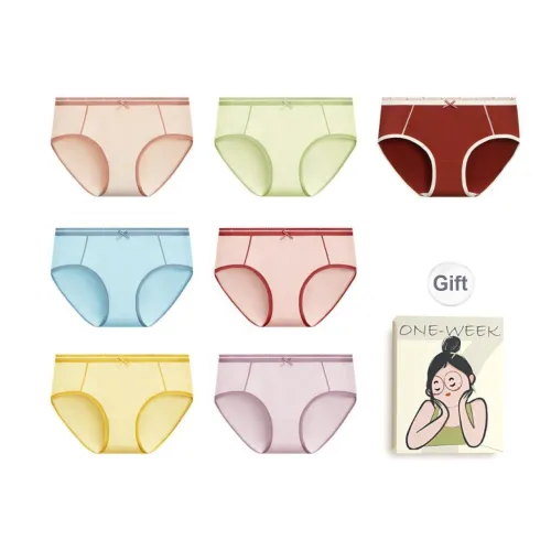 Red Bean Underpants Women's Box 7 Pack