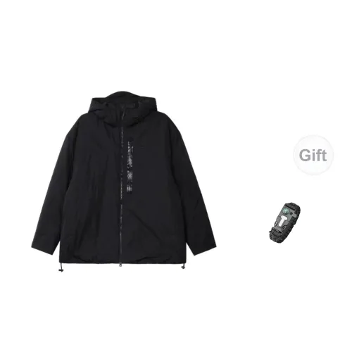 Nike Puffer Jackets Men Black+Free Survival Wristbands