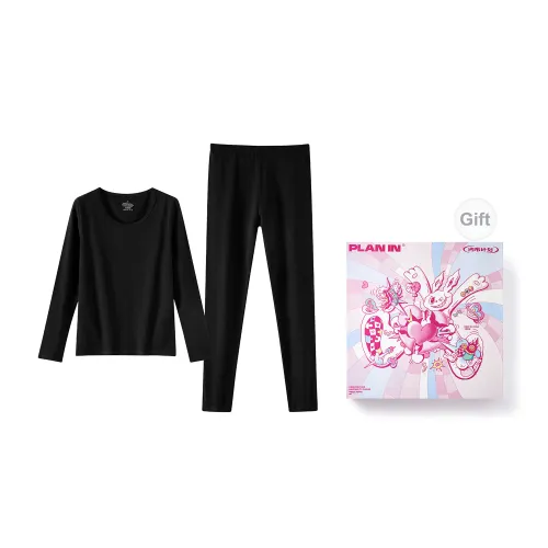 PLAN IN Women's Thermal Sets