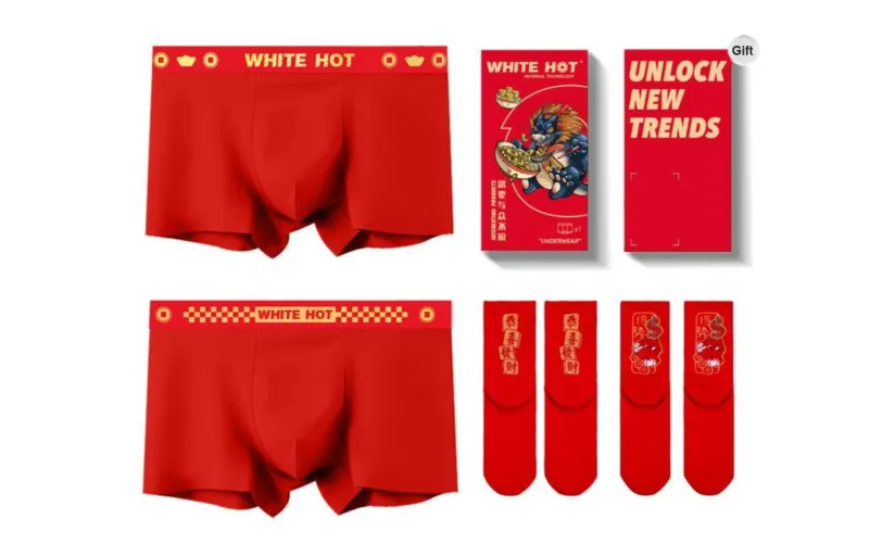 WHITE HOT Underpants Men's Gift Box Set-121
