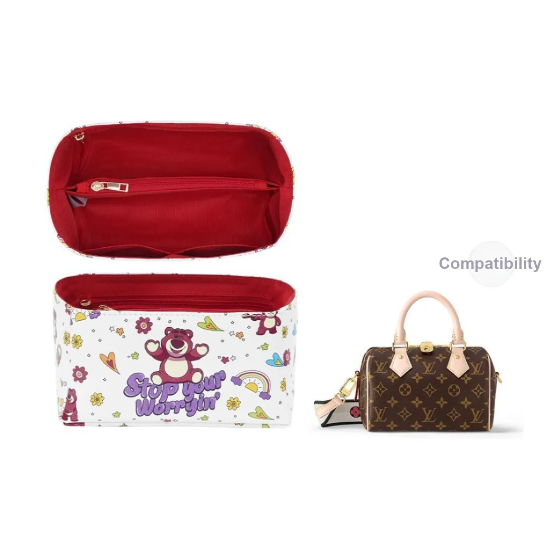 Lan Bao Fan Kynol Сумка Вкладыш Женская Белая