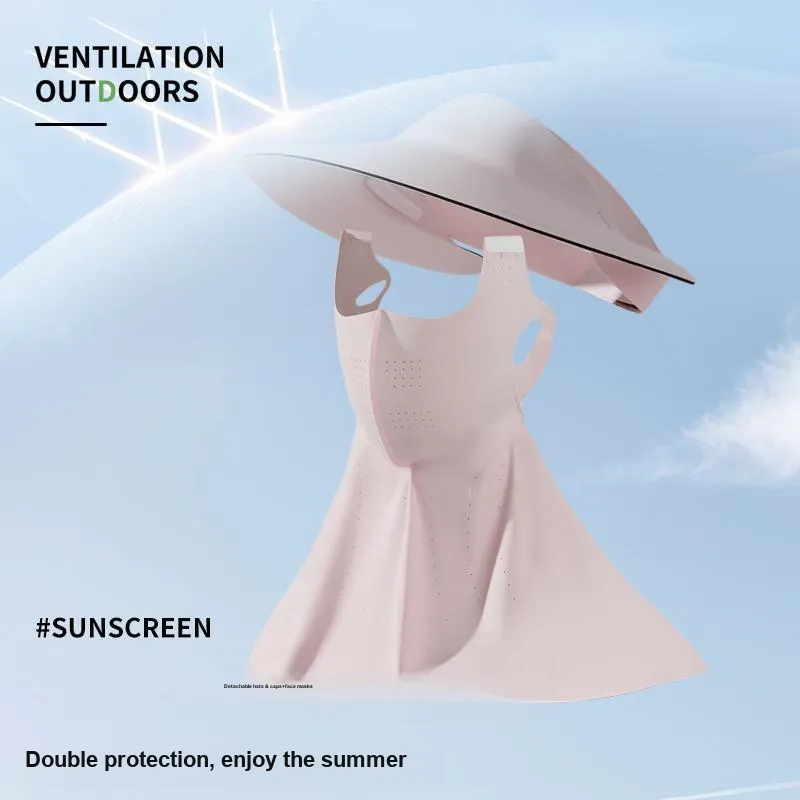 NANJIREN Polyamide Sun Protection Masks Women's-6