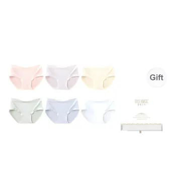 XIA.WA.ZHI.XIU Underpants Women's Shopping Bag 6 Pack