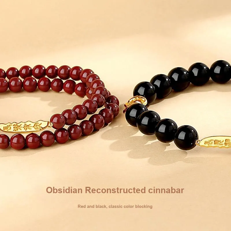 Otoshi Cinnabar Bracelets Unisex-18