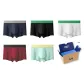 5 Pack (Dark Gray Blue+Black+White+Red+Light Green)