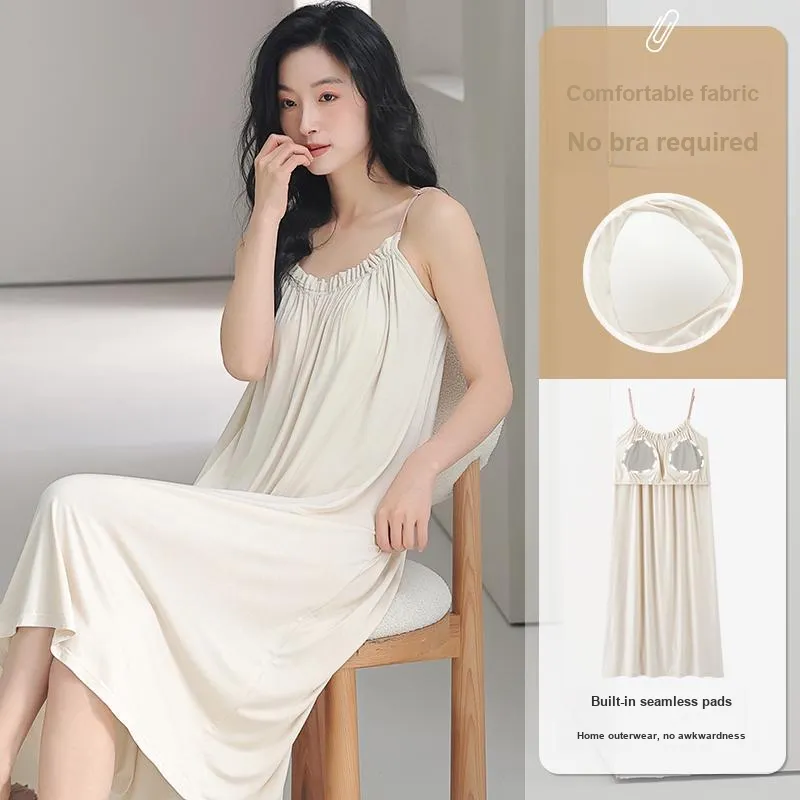 MADALLO Nightgown Women's White-1