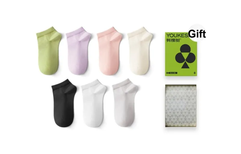 YOUKESHU Women's Socks-0