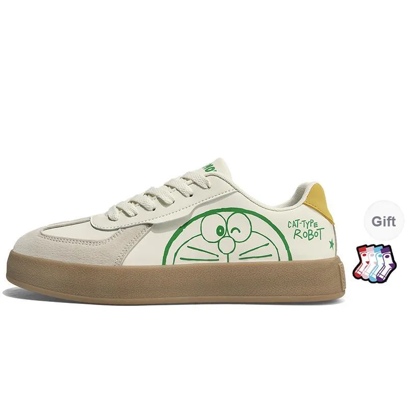 DoraemonA Low Top Skateboard Shoes Unisex-0