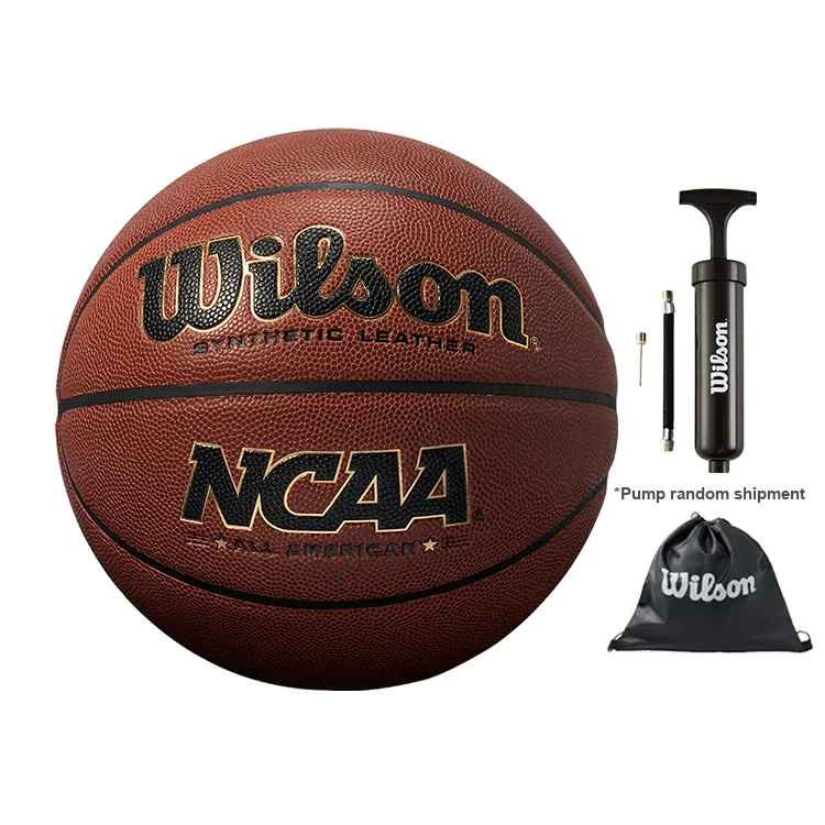 Wilson PU Basketball Brown Size 7 Training Unisex-9