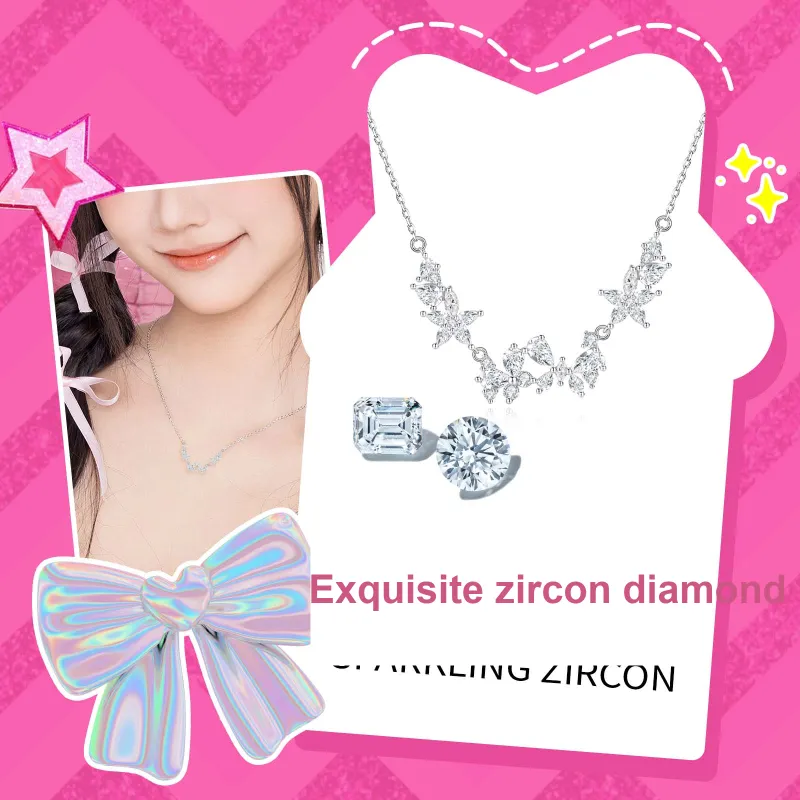Barbie Sterling Silver Necklaces Unisex-4