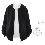 Black (Free Random Puffer Jacket)