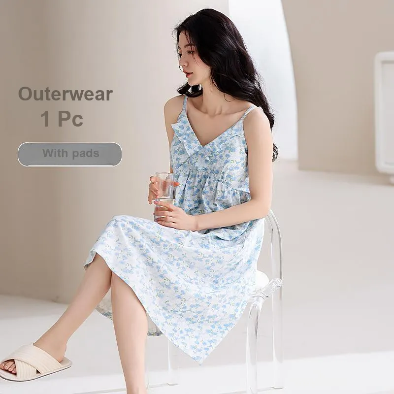Lan Miao Women's Nightgowns-3