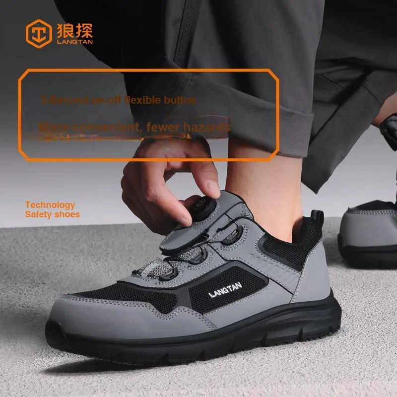 Wolf Detective Slip Resistant Impact Resistant Lightweight Low Top Outdoor Shoes Unisex-4