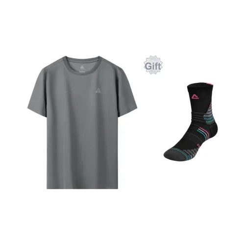 Пик Серый Мужская Футболка