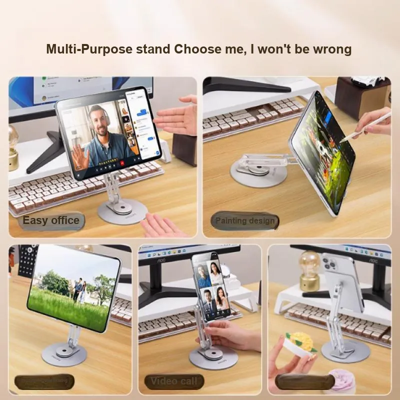 PHILIPS Phone Stands Desktop Foldable Smartphone, Compact And Refined-1