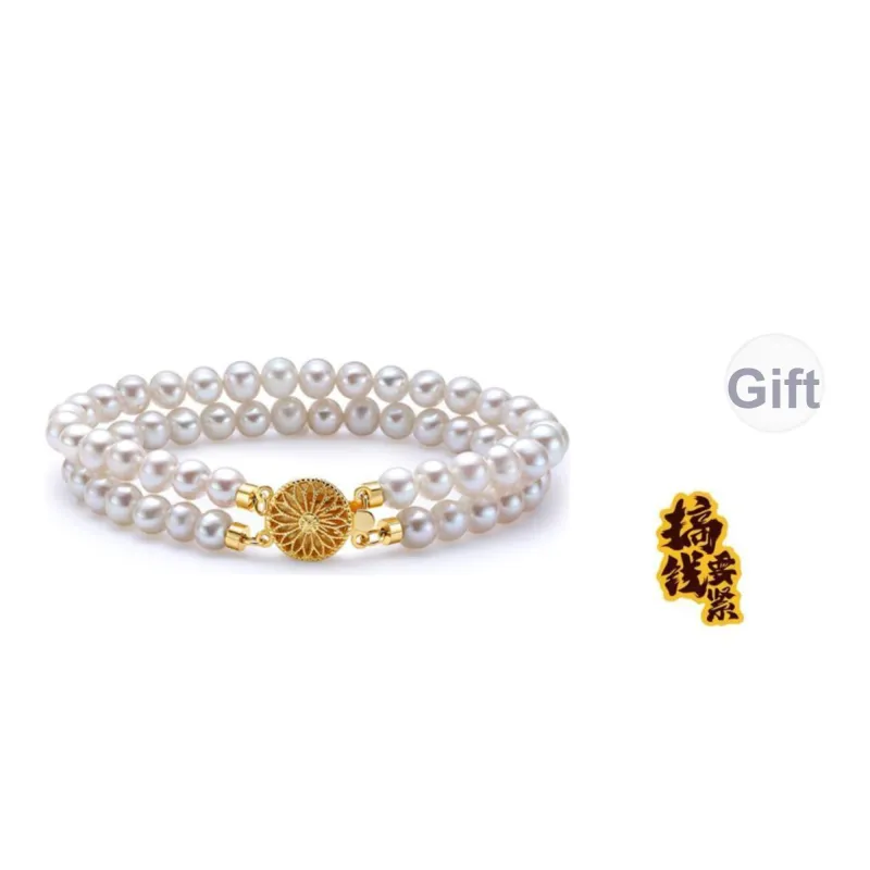 Luxury Beads Pearl Bracelets Women's-0