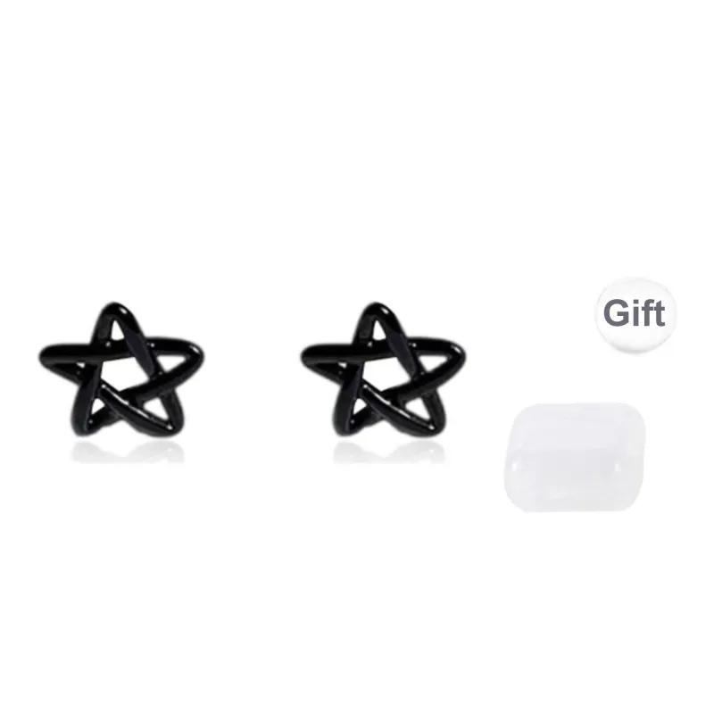 Shiban Ceramic Stud Earrings Women's-6