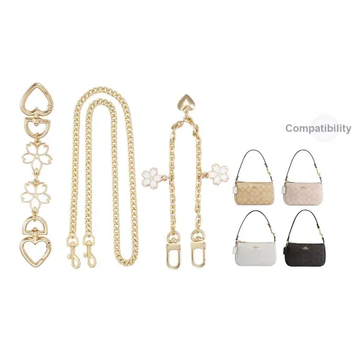 Kim Yeon sha Металлический сплав Сумка Ремень Женский Золотой